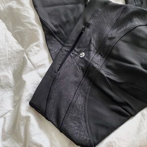 Lululemon black lined pant - warm